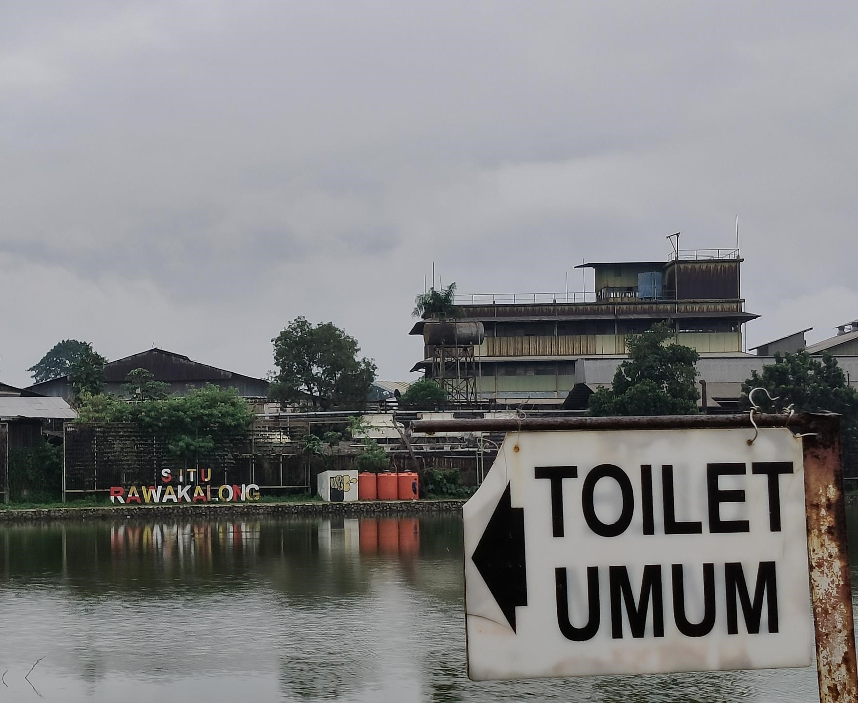 Kondisi Situ Rawa Kalong pasca revitalisasi di Kota Depok