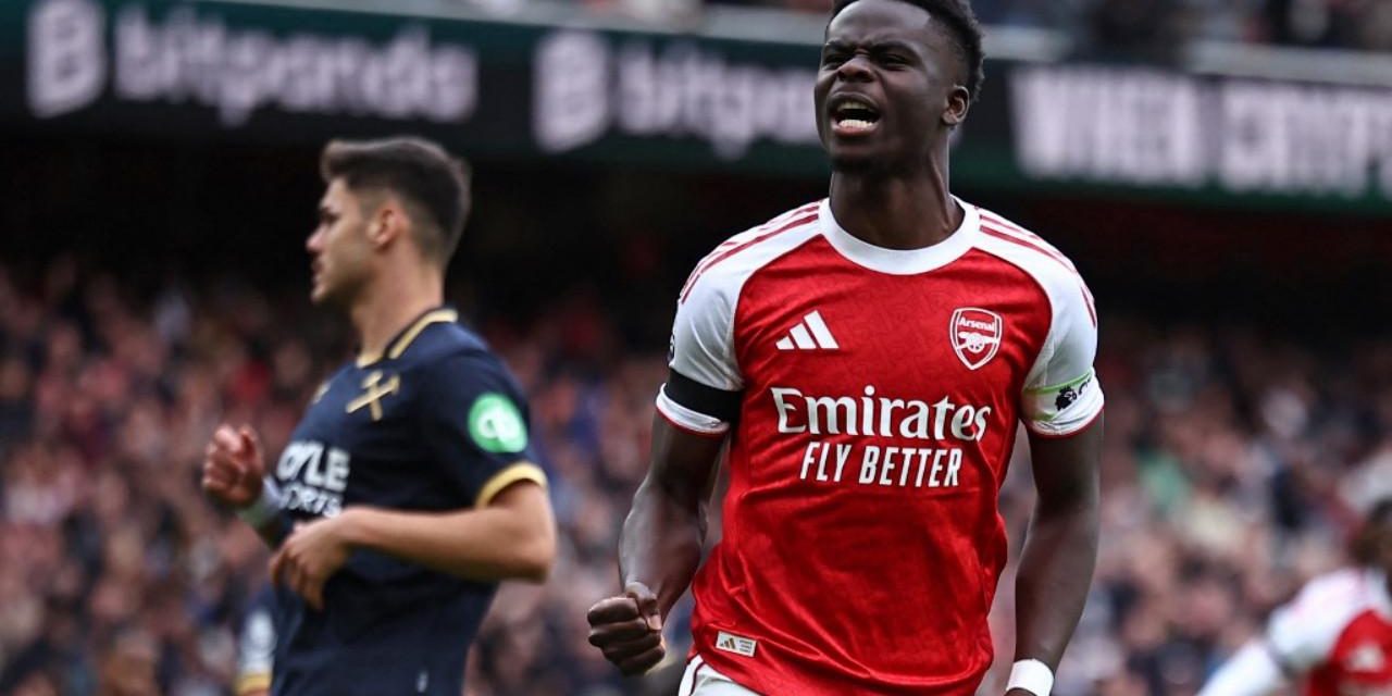 Arsenal Sepakati Kontrak Baru Bukayo Saka Hingga 2031