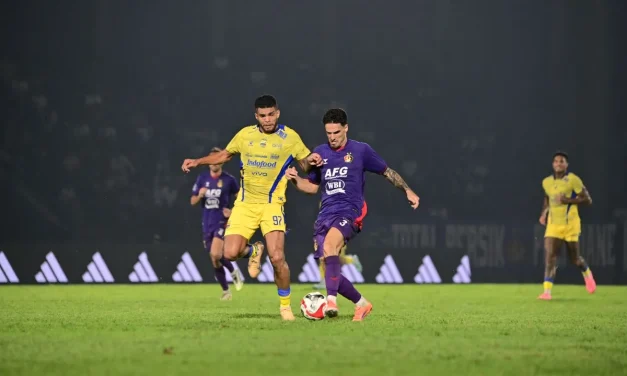 Hasil Persik Kediri vs Persib Bandung 1-1 di Super League