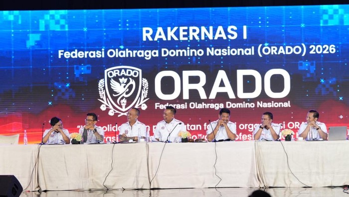 Rakernas I Federasi Olahraga Domino Nasional ORADO di Jakarta
