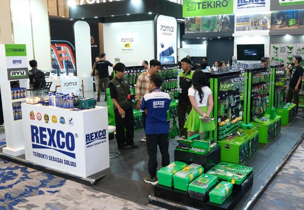 Booth Tekiro di Indonesia International Motor Show 2026