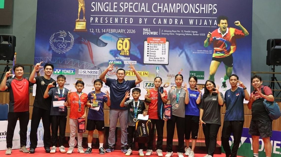 Kejuaraan Tunggal Candra Wijaya Perkuat Regenerasi Atlet