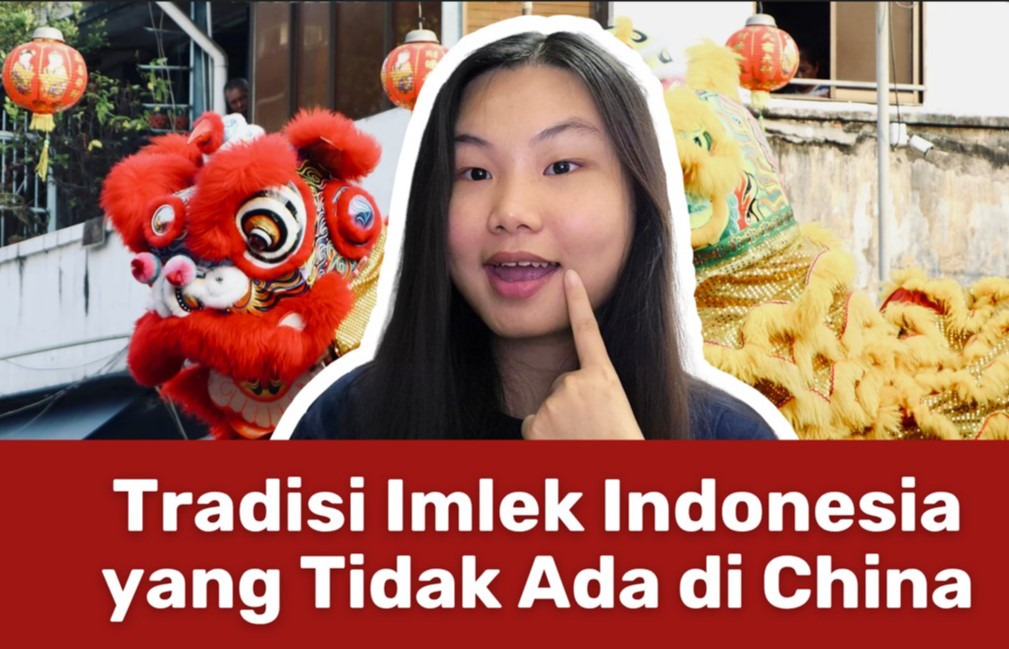 Tradisi Imlek Indonesia yang menunjukkan akulturasi budaya Tionghoa dan Nusantara