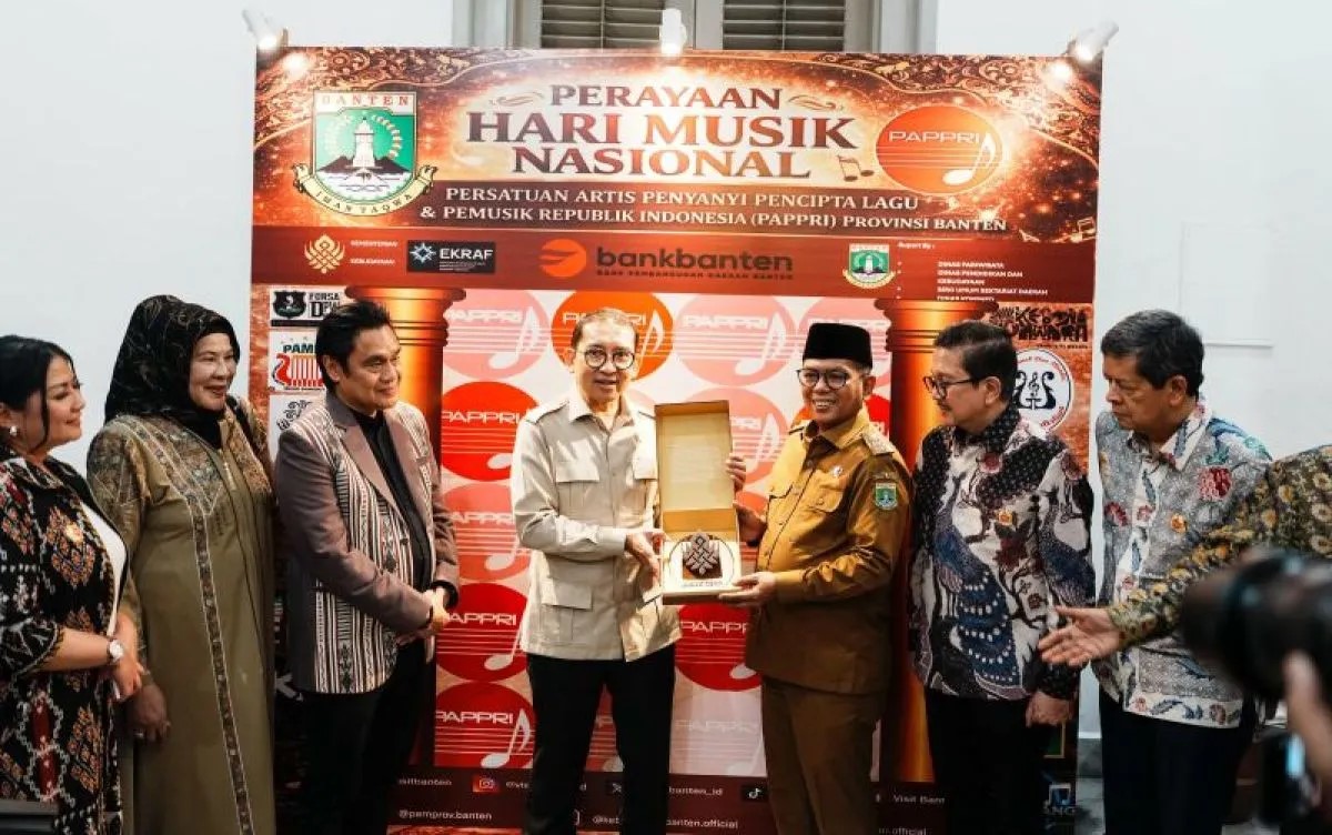 Menteri Kebudayaan Fadli Zon menghadiri peringatan Hari Musik Nasional 2026