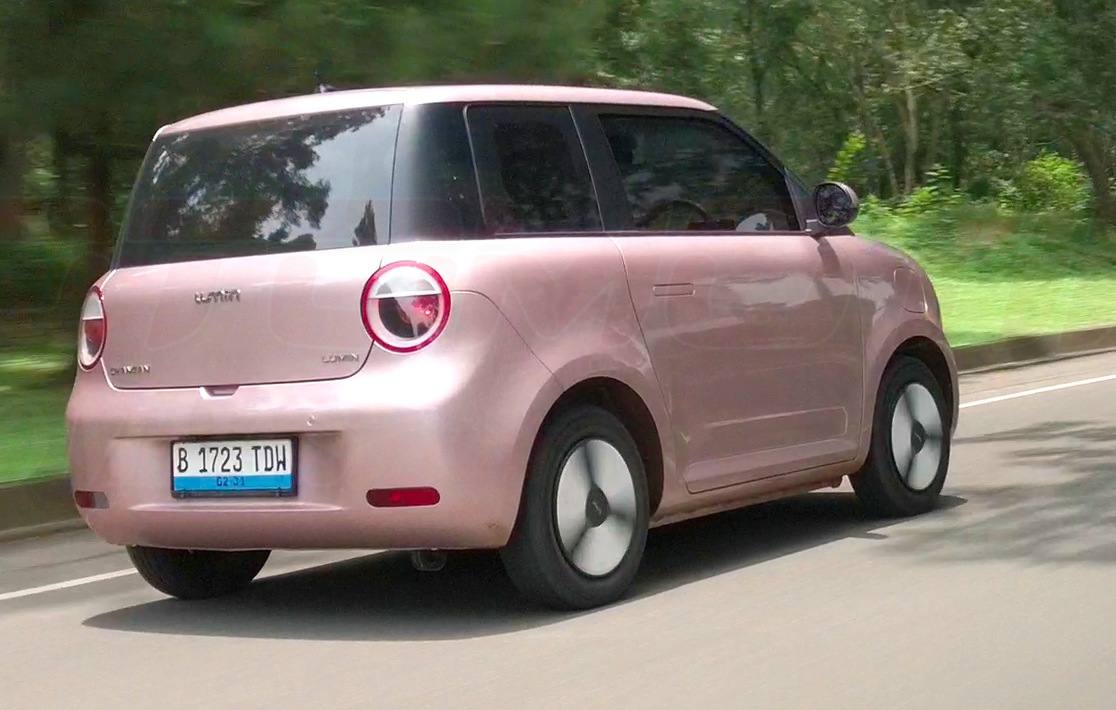 tes akselerasi Changan Lumin menggunakan alat Racelogic