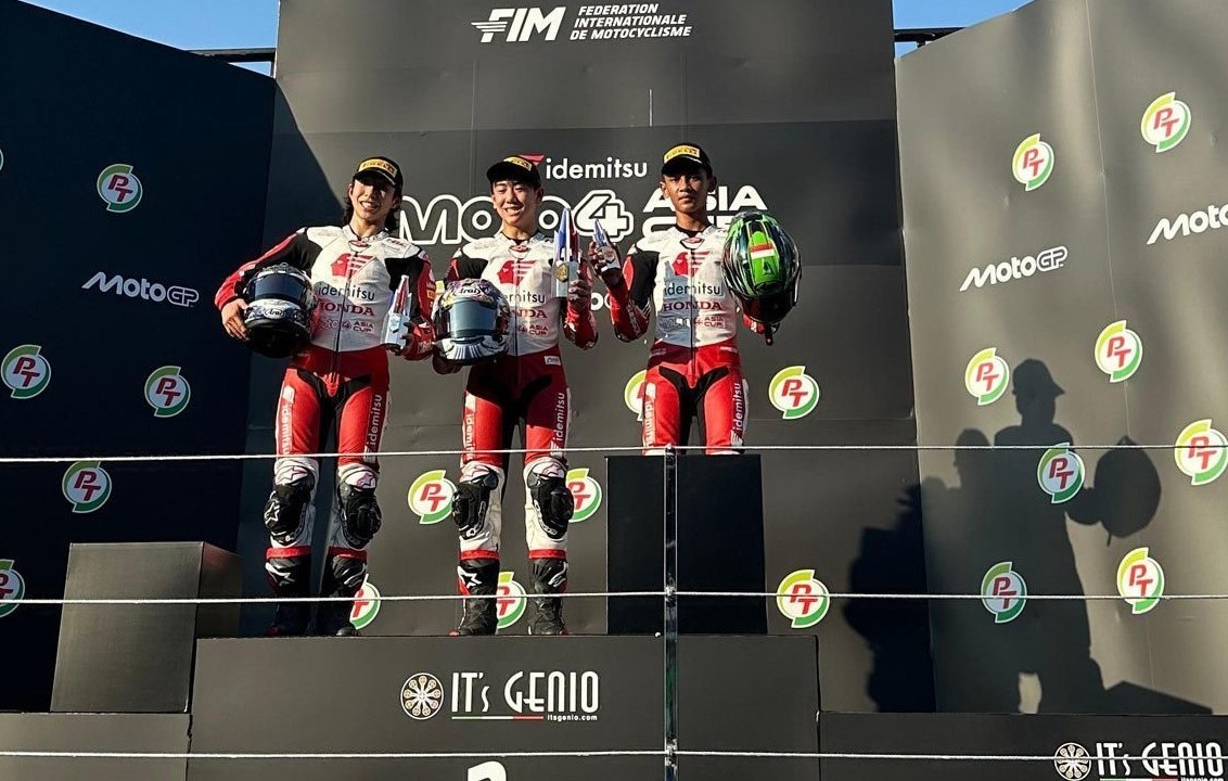 Para talenta muda Indonesia menunjukkan performa