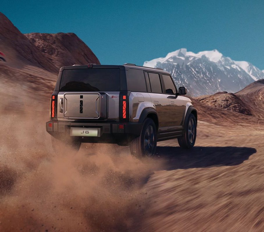 Mobil listrik Chery J6 yang diduga dimiliki pejabat Indonesia