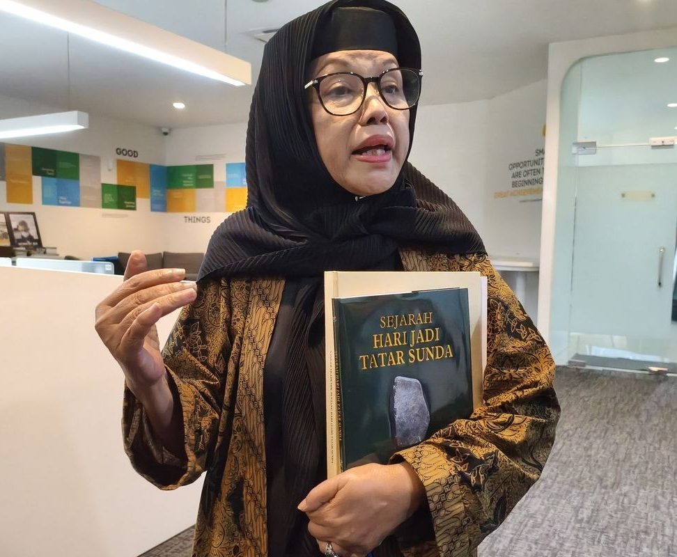 Ilustrasi peringatan Hari Tatar Sunda di Jawa Barat yang menampilkan budaya dan sejarah masyarakat Sunda