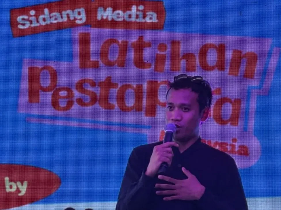 Penampilan musisi di festival Latihan Pestapora 2026