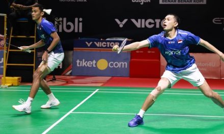 Fajar/Fikri Lolos ke 16 Besar Setelah Bangkit pada Gim Kedua