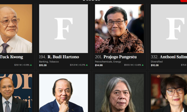 Forbes Rilis Daftar 10 Orang Terkaya Indonesia Juli 2026 Low Tuck Kwong Puncaki Posisi