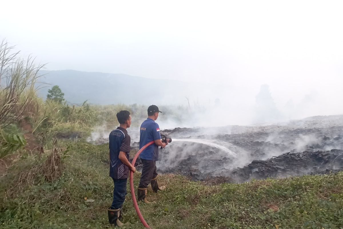 Kebakaran Limbah Kayu Pekalongan