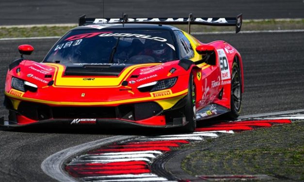 Sean Gelael dan AF Corse 50 Gagal Raih Poin di GTWCE Nurburgring 2026